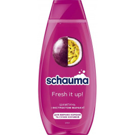 Schauma "Fresh it UP" 400 ml Шампунь с экстрактом Маракуйи для волос жирных у корней и сухих на кончиках (38