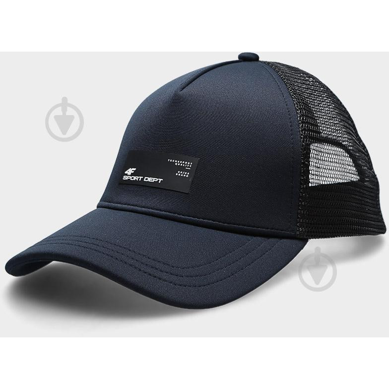 4F Кепка  BASEBALL CAP M123 4FSS23ACABM123-31S M синій - зображення 1