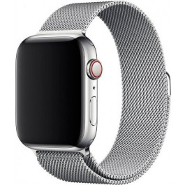   Drobak Ремінець  Milanese Loop для Apple Watch All Series Ultra 2 49/45/44/42mm Silver (191938)