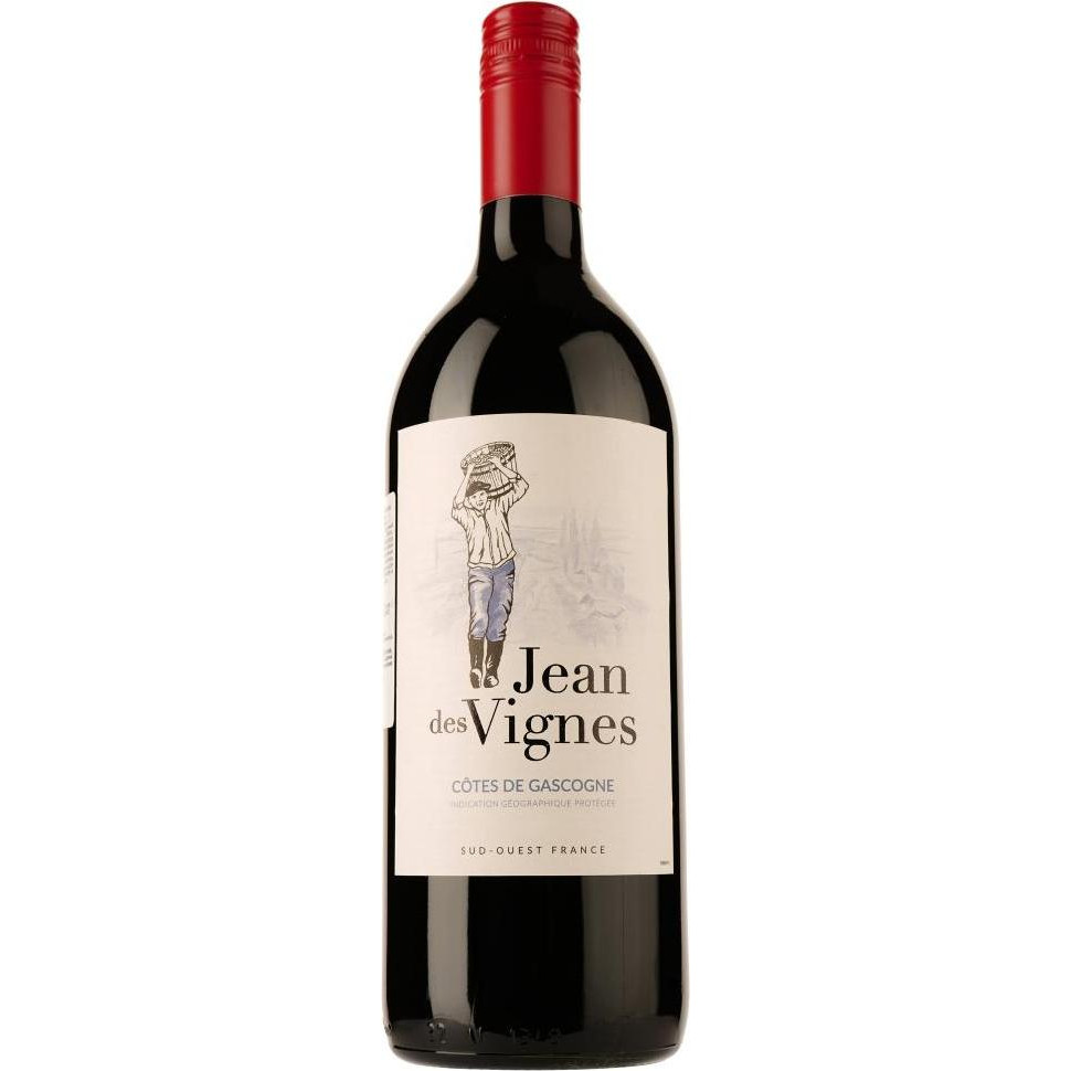 Plaimont Вино  Jean des Vignes rouge, 1 л (3270040009913) - зображення 1