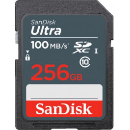   SanDisk 256 GB SDXC UHS-I Ultra SDSDUNR-256G-GN3IN