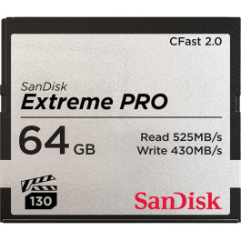   SanDisk 256 GB Extreme Pro CFast 2.0 SDCFSP-256G-G46D