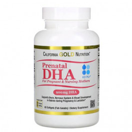   California Gold Nutrition Prenatal DHA 60 капс