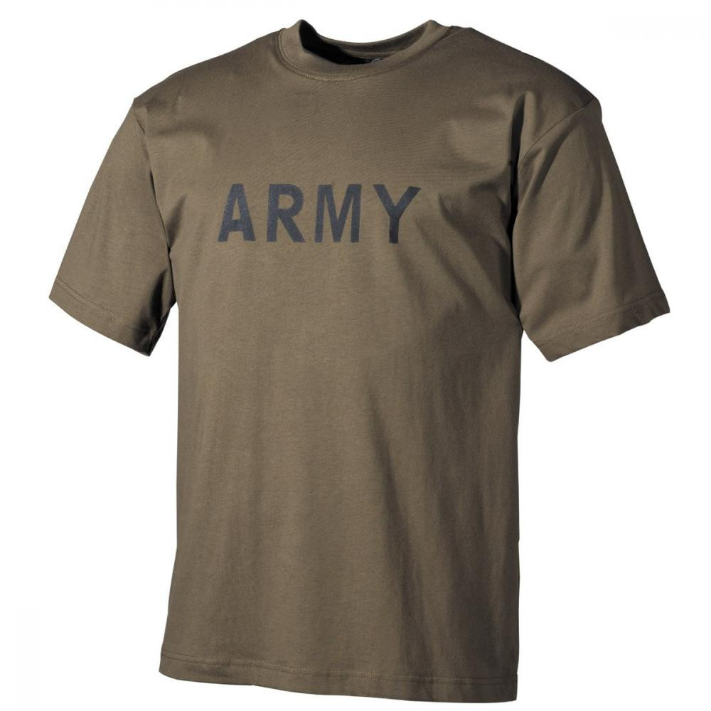 MFH Футболка T-shirt  Army - OD Green S - зображення 1