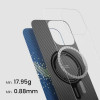 Pitaka Tactile Woven Case StarPeak for iPhone 16 Pro - Milky Way Galaxy (KI1601PMYG) - зображення 4