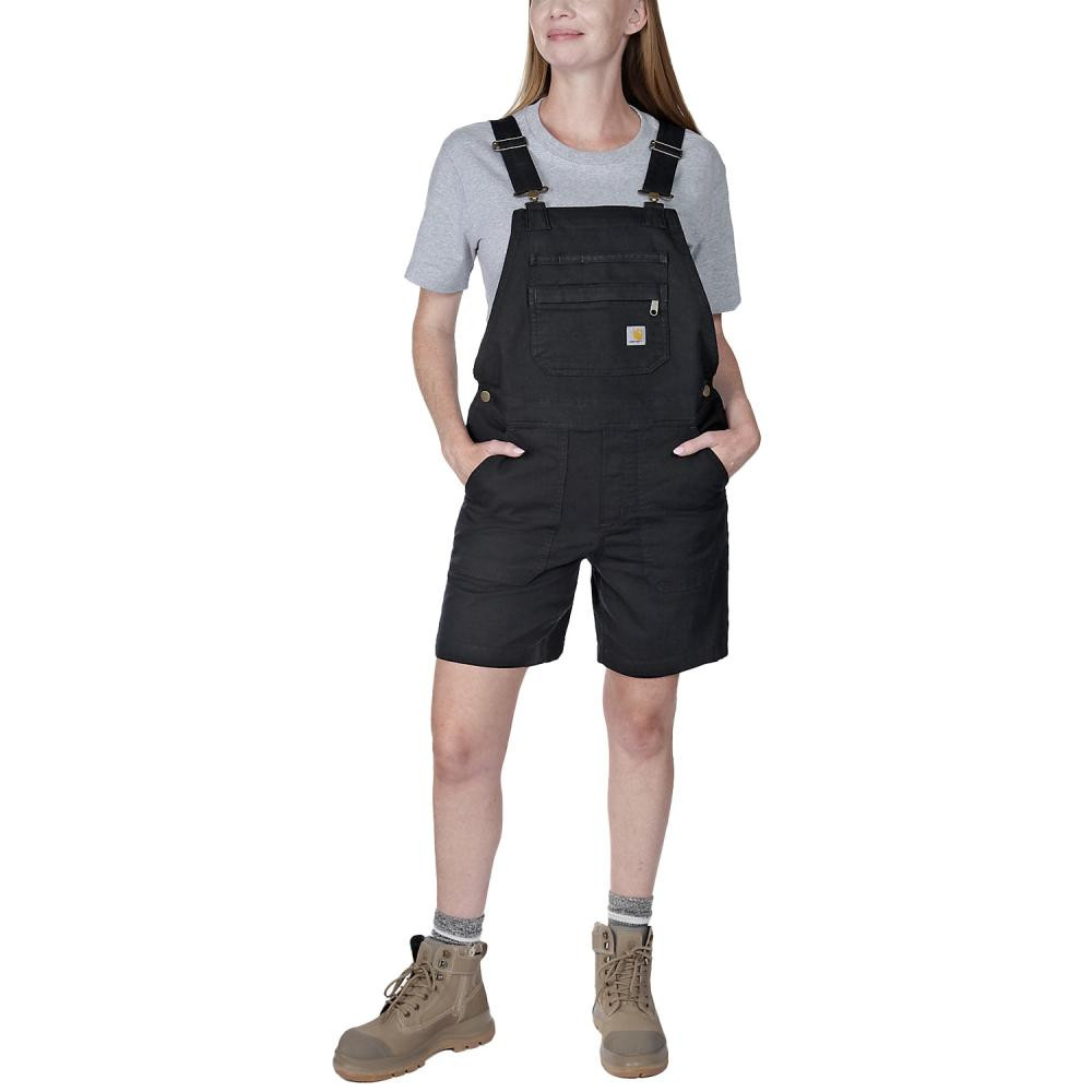 Carhartt WIP Жіночі короткі штани  Rugged Flex Canvas Shortall - Black XL - зображення 1