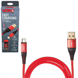   VOIN USB - Micro USB 1m Red (CC-4201M RD)