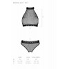 Passion MOONLIGHT SET black XXL/XXXL (SO8453) - зображення 8