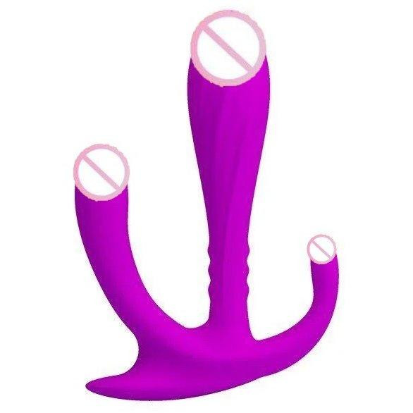 Pretty Love Edgar Silicone Anal Plug (6603BI0205-07) - зображення 1