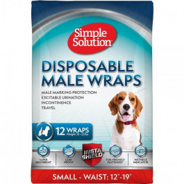   Simple Solution Washable Male Wrap - гигиенический поясок Симпл Солюшн для кобелей M (ss11538)