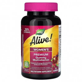   Nature's Way Витамины для женщин Alive!, Women's Vitamins, , 75 желейных таблеток, (NWY-15897)