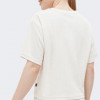 PUMA Бежева жіноча футболка  ESS Elevated Relaxed Cropped Tee 677947/87 - зображення 3