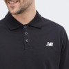 New Balance Чорне чоловіче поло  Polo shirt NB Classic nblMT41503BK - зображення 4