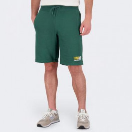   New Balance Зелені чоловічі шорти  Sport Core Short nblMS31908NWG XL зелений