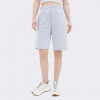 Converse Блакитні жіночі шорти  STANDARD FIT WEARERS LEFT STAR CHEV EMB SHORT con10023875-050 - зображення 1