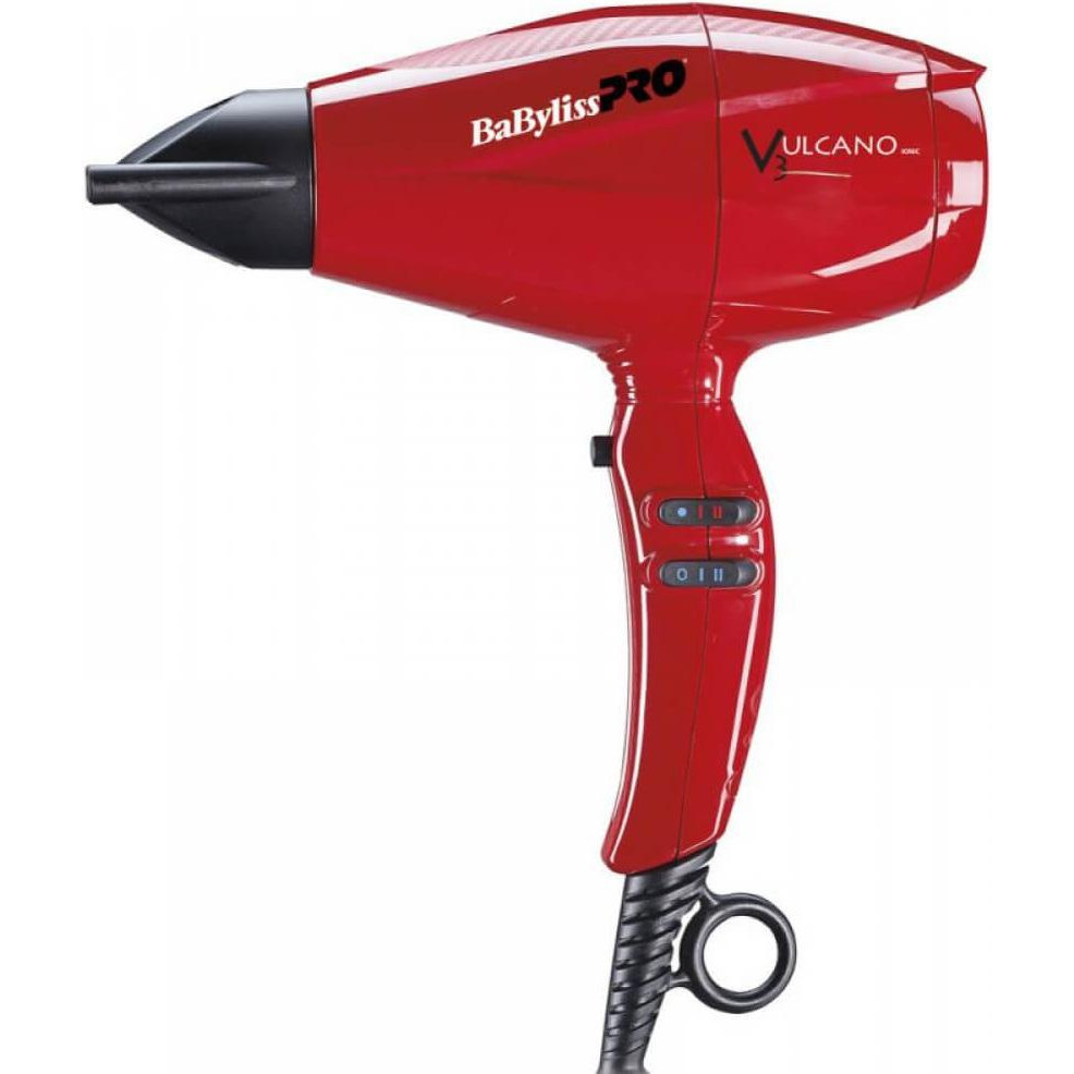 BaByliss PRO VULCANO V3 IONIC Red BAB6180IRE - зображення 1