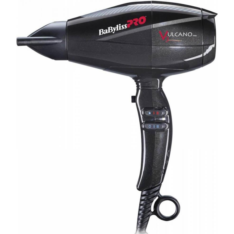 BaByliss PRO VULCANO V3 IONIC Black BAB6180IBE - зображення 1