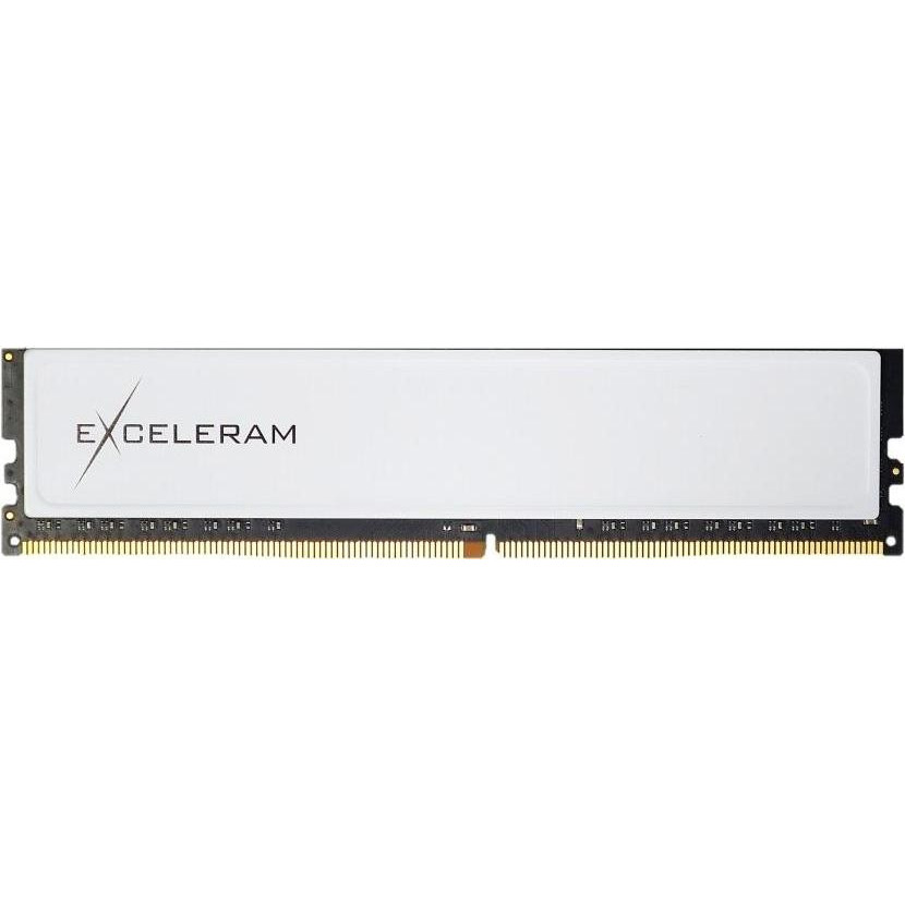 Exceleram 8 GB DDR4 3200 MHz Black&White White Sark (EBW4083222A) - зображення 1