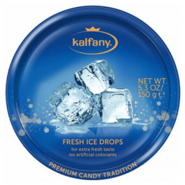   Kalfany Льодяники  Fresh Ice, 150 г (4002590000046)