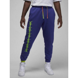   Nike Спортивні штани чоловічі  M Jordan Flt Mvp Stmt Gfx Flc Pant DV1605-432 M Light Concord/Electric Gre