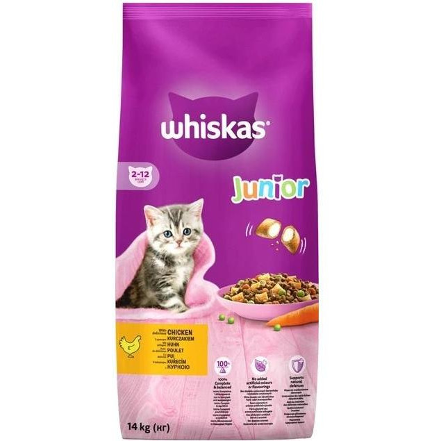 Whiskas Junior с курицей 14 кг (5900951014369) - зображення 1