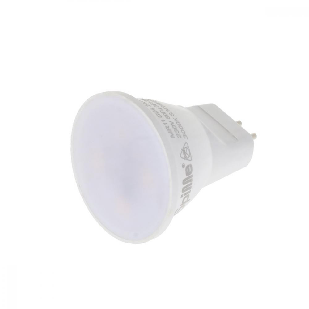 Brille Комплект із трьох світлодіодних ламп LED 3W GU4 WW MR12 220V (33-639-3) - зображення 1