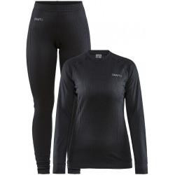   Craft Комплект жіночої термобілизни Core Dry Baselayer Set W XXXL Чорний