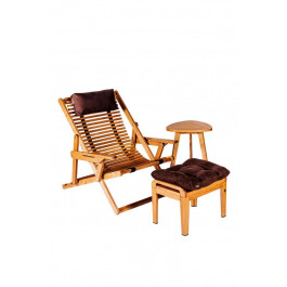   Woodsun Набір садових меблів Chalet Chair Wood, дуб (1704.4.1)