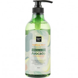   FarmStay Гель для душу  Tropical Fruit Perfume Body Wash Avocado 750мл