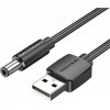 Vention USB to DC 5.5x2.5mm 0.5m (CEYBD) - зображення 1