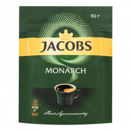   Jacobs Monarch растворимый 50 г пакет (4820206290106)