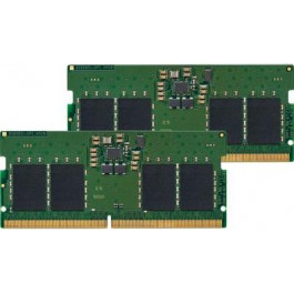   Kingston 32 GB (2x16GB) SO-DIMM DDR5 4800 MHz (KVR48S40BS8K2-32)