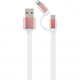   Cablexpert USB2.0 AM/Apple Lightning/Micro-BM Pink 1m (CC-USB2-AM8PMB-1M-PK)