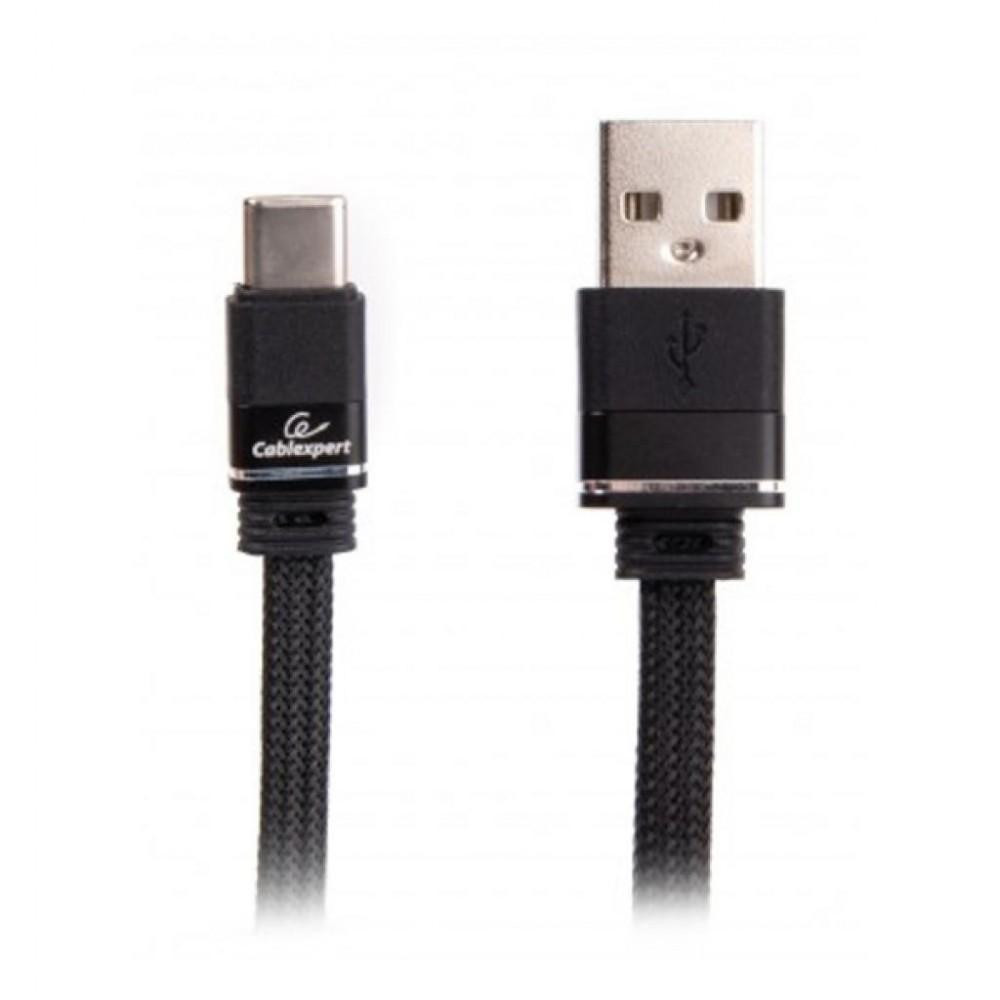 Cablexpert USB For Type-C 1M Black (CCPB-C-USB-10BK) - зображення 1