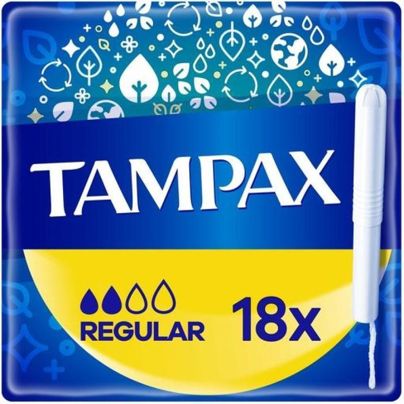 Tampax Тампони  Compak Regular з аплікатором 18 шт (8006540858509) - зображення 1