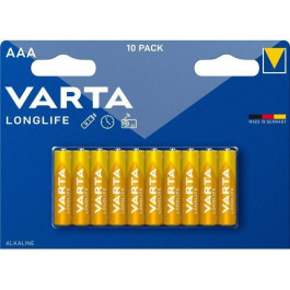   Varta AAA bat Alkaline 10шт LONGLIFE EXTRA (04103101461)