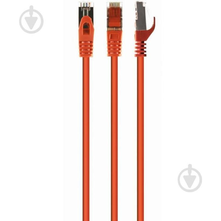 Cablexpert S/FTP Cat.6A 1.5m Orange (PP6A-LSZHCU-O-1.5M) - зображення 1