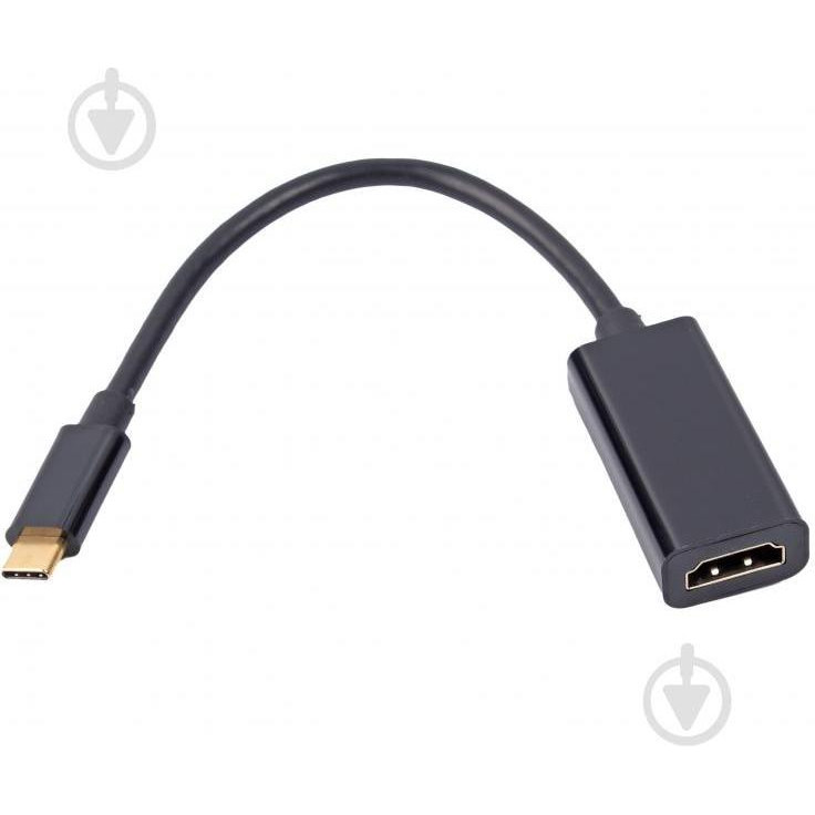 Viewcon USB-C - HDMI Black (TE385) - зображення 1