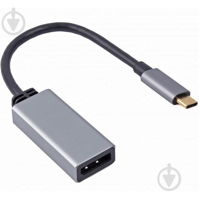 Viewcon USB-C - DisplayPort Gray (TE391) - зображення 1