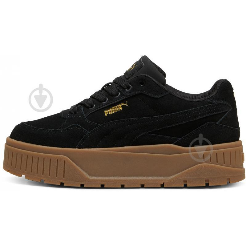 PUMA Жіночі кеди низькі  Karmen II Idol SD 39746205 36 (3.5UK) 22.5 см  Black- Black- Gold (4067979638210 - зображення 1