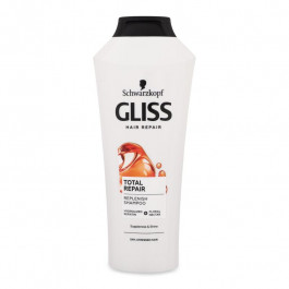   Gliss kur Total Repair Shampoo 400 ml Шампунь для сухих поврежденных волос (9000100549493)