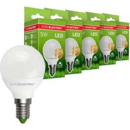   Euroelectric LED G45 5W E14 4000K (LED-G45-05144(EE))