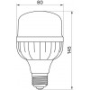 TITANUM LED A80 20W E27 6500К (TL-HA80-20276) - зображення 3