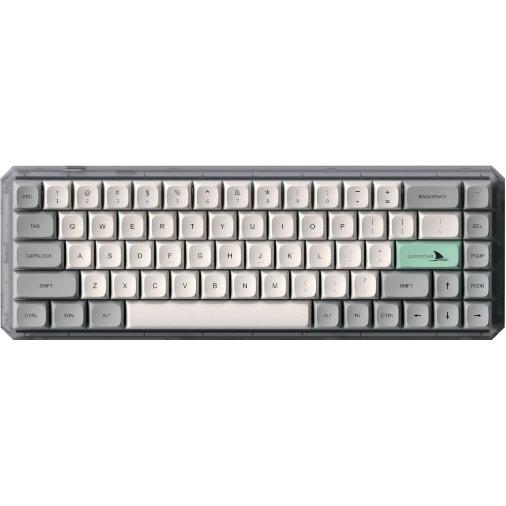 Motospeed Darmoshark K5 Gateron Silver Pro Light Gray (dmk5lgspro) - зображення 1