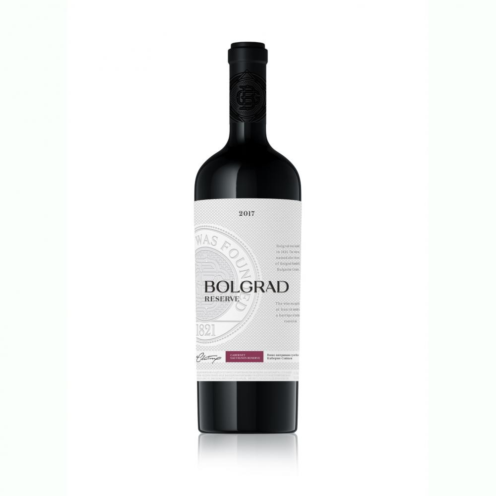 Bolgrad Вино сухе червоне витримане Cabernet Sauvignon Reserve 0,75л 13,2% (4820197561230) - зображення 1