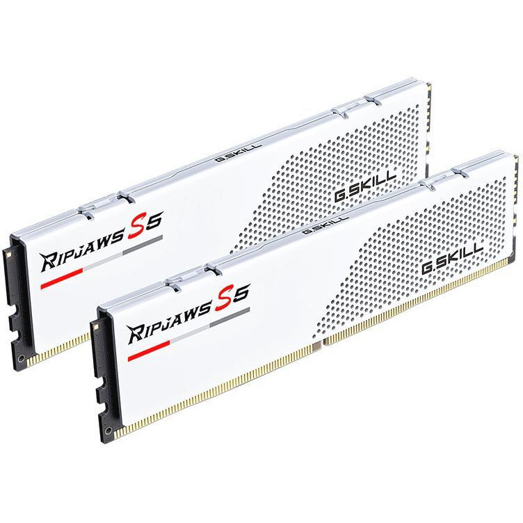 G.Skill 32 GB (2x16GB) DDR5 6400 MHz Ripjaws S5 White (F5-6400J3648F16GX2-RS5W) - зображення 1