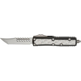   Microtech Daytona Hellhound Stonewash Brute Inlay Signature Series (126H-10BIS)