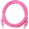 Cablexpert FTP Cat.6 0.5m Pink (PP6-0.5M/RO) - зображення 1