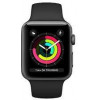 Apple Watch Series 3 GPS 42mm Space Gray Aluminum w. Black Sport B. - Space Gray (MQL12) - зображення 2