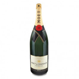   Moet & Chandon Шампанське Moet + Chandon «Brut Imperial» (сухе, біле, подарун. уп.) 3 л (3185370010624)